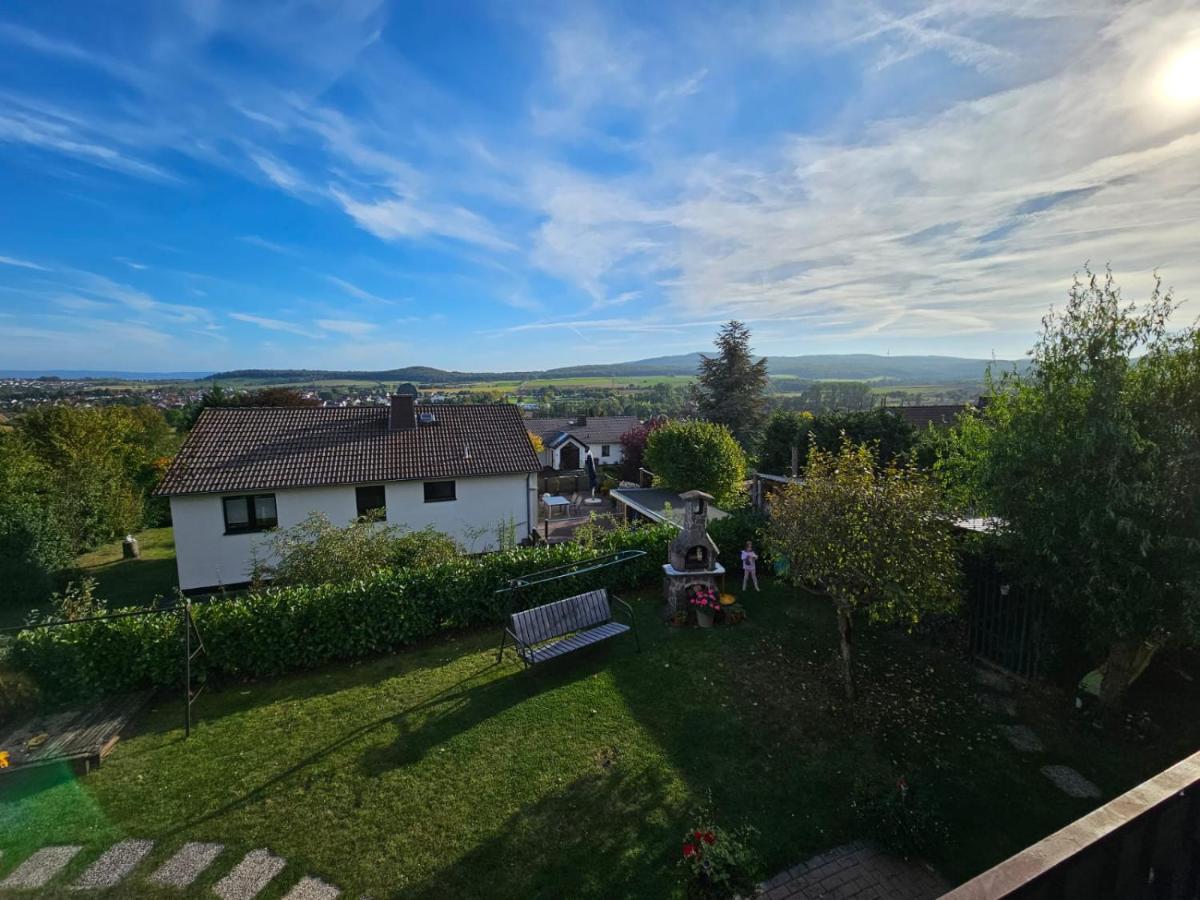 Ferienwohnung Talblick Ahnatal Εξωτερικό φωτογραφία